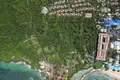 Wohnkomplex New residential complex of villas and apartments on the ocean shore in Nusa Dui, Bali, Indonesia