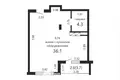 Appartement 1 chambre 45 m² Minsk, Bélarus