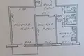 Appartement 2 chambres 38 m² Homiel, Bélarus