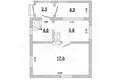 House 30 m² Telminski sielski Saviet, Belarus