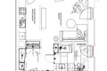 Apartamento 2 habitaciones 55 m² Varsovia, Polonia