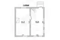 Casa 39 m² Muchaviecki sielski Saviet, Belarús