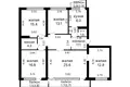Wohnung 5 zimmer 128 m² Minsk, Belarus