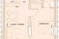Ático 2 habitaciones 54 m² Dubái, Emiratos Árabes Unidos