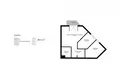 Wohnung 3 zimmer 46 m² Krakau, Polen
