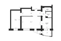 Mieszkanie 2 pokoi 69 m² Mińsk, Białoruś