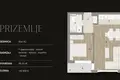 1 bedroom apartment 43 m² Muo, Montenegro