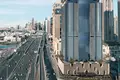 Complexe résidentiel Al Habtoor Tower — high-rise residence by Al Habtoor Group with a swimming pool and a lounge area in Business Bay, Dubai
