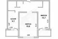 Apartamento 2 habitaciones 58 m² Muchaviecki sielski Saviet, Belarús