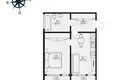 Apartamento 2 habitaciones 48 m² Jurmala, Letonia