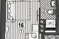 Apartamento 1 habitación 17 m² Riga, Letonia