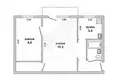 Apartamento 2 habitaciones 43 m² Brest, Belarús