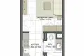 Apartamento 1 habitación 52 m² Dubái, Emiratos Árabes Unidos