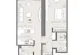 Apartamento 2 habitaciones 81 m² Dubái, Emiratos Árabes Unidos
