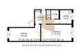 Appartement 2 chambres 48 m² Muchaviecki sielski Saviet, Bélarus