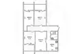 Wohnung 4 zimmer 87 m² Muchaviecki sielski Saviet, Belarus