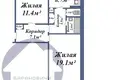 2 room apartment 57 m² Baranavichy, Belarus