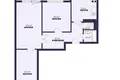 Appartement 3 chambres 62 m² Sloutsk, Bélarus