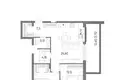 Appartement 2 chambres 70 m² Kaliningrad, Russie
