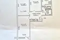 3 room apartment 68 m² Minsk, Belarus