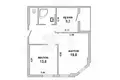 2 room apartment 57 m² Brest, Belarus