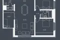Appartement 4 chambres 92 m² Riga, Lettonie