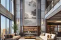 Complexe résidentiel New high-rise Sky Tower Residence with a pool, a garden and a restaurant close to the canal, in the central area of Business Bay, Dubai, UAE