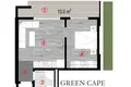 Mieszkanie 2 pokoi 46 m² Batumi, Gruzja
