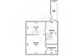 Apartment 35 m² Rakitnica, Belarus