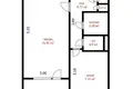 1 room apartment 35 m² Minsk, Belarus