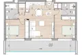 Apartamento 1 habitación 57 m² Limasol, Chipre