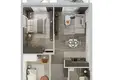 Квартира 2 спальни 45 м² Батуми, Грузия