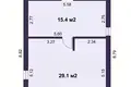 House 135 m² Bialarucki sielski Saviet, Belarus
