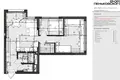 3 room apartment 60 m² Minsk, Belarus