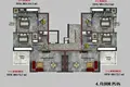 Apartamento 3 habitaciones 165 m² Muratpasa, Turquía