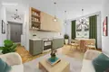 1 room apartment 31 m² Warsaw, Poland