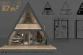 Villa 2 chambres 121 m² Kolašin, Monténégro