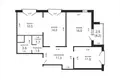 3 bedroom apartment 73 m² Kopishche, Belarus