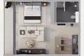 Квартира 1 спальня 52 м² Кутух, Индонезия