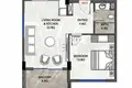 Apartment 48 m² Demirtaş, Turkey