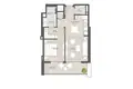 Appartement 2 chambres 74 m² Doubaï, Émirats arabes unis