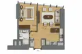 Квартира 2 комнаты 69 м² Шишли, Турция