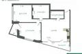 Apartamento 3 habitaciones 70 m² Minsk, Belarús