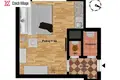 Квартира 2 комнаты 24 м² Столица Прага, Чехия