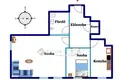 Apartment 1 bathroom 46 m² in Budapest, Hungary