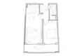 Квартира 1 комната 52 м² Boreti, Черногория