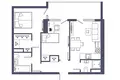 2 bedroom apartment 64 m² Batumi, Georgia