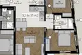Квартира 3 комнаты 64 м² Бар, Черногория