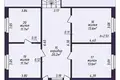 Ferienhaus 166 m² Damasy, Belarus