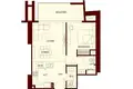 Mieszkanie 1 pokój 35 m² Dubaj, Emiraty Arabskie